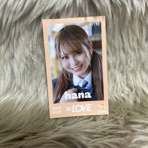 =LOVE イコールラブ ミニフォトカード 2025 Vol.8 大場花菜ちゃん