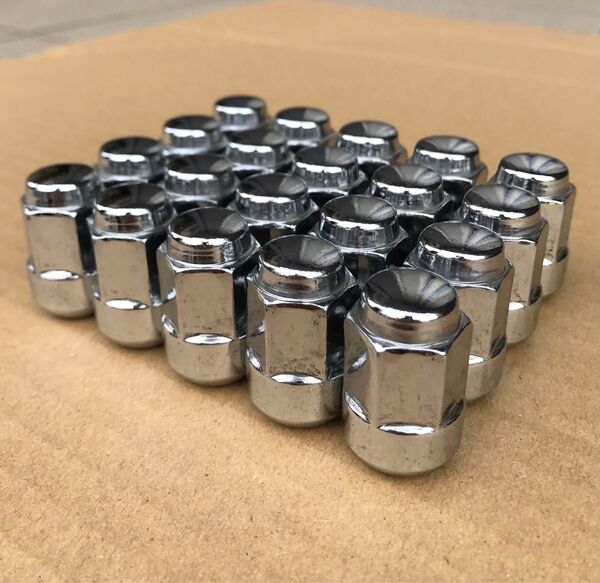 【送料込み】美品 ホンダ純正アルミホイール用 球面座/袋ナット M12×P1.5×20個 オデッセイ ステップワゴン ヴェゼル