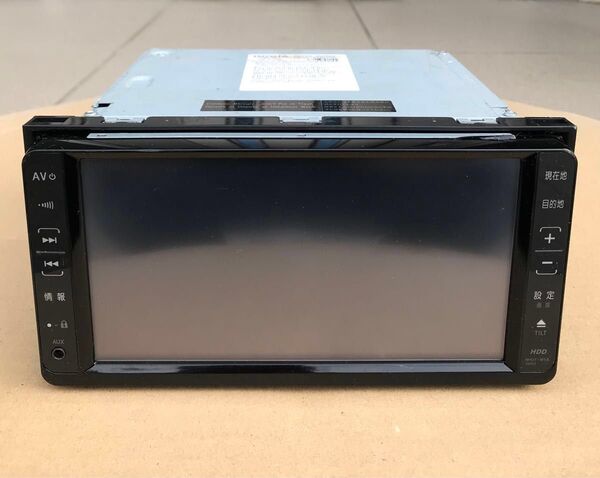 【送料込み】トヨタ純正ナビ NHDT-W58 HDDナビ ワンセグ CD DVD 2008年モデル 動作確認済み