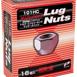 【送料込み】KYO-EI 協永産業 テーパー座/貫通ナット M12×P1.5×16個 21HEX トヨタホンダ三菱 スタッドレス