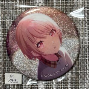 プロセカ グリッター缶バッジ 21C 暁山瑞希 グリ缶 リボン 特訓前