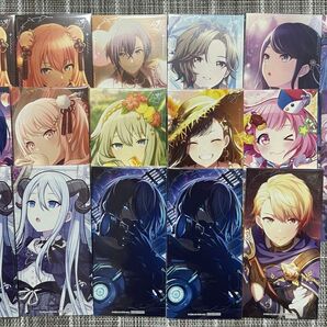 プロセカ アニメイト 特典 4.5周年記念フェア 箔押しイラストカード 17枚セット