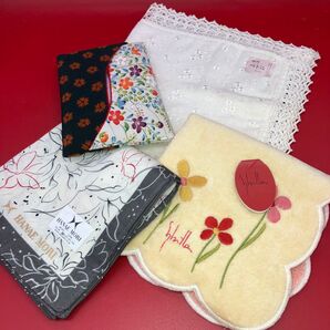 《新品未使用》シビラ&森英恵&他**ハンカチ&ティッシュケースセット