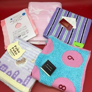 《新品未使用》俣野敦子&他*ハンカチ&ハンドタオルセット