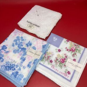 《新品未使用》ローラアシュレイ*ハンカチ3枚セット
