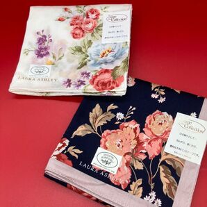 《新品未使用》ローラアシュレイ*大判ハンカチセット