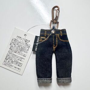日本製 EDGE OF LINE エッジオブライン デニム キーホルダー ジーンズ 岡山デニム
