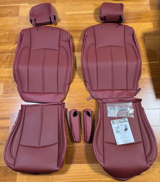 レガリアシートカバー クルーガーV(一部30系ハリアー用美品・元箱)