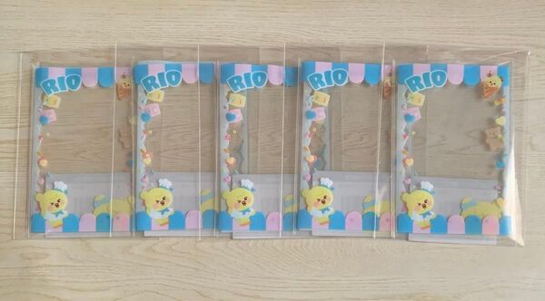 NiziU オンラインくじ NIZOO スリーブ ステッカー リヨ リオ