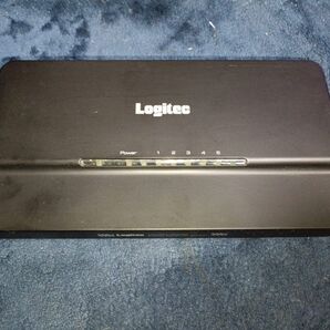 Logitec スイッチングハブ ブラック LANハブ