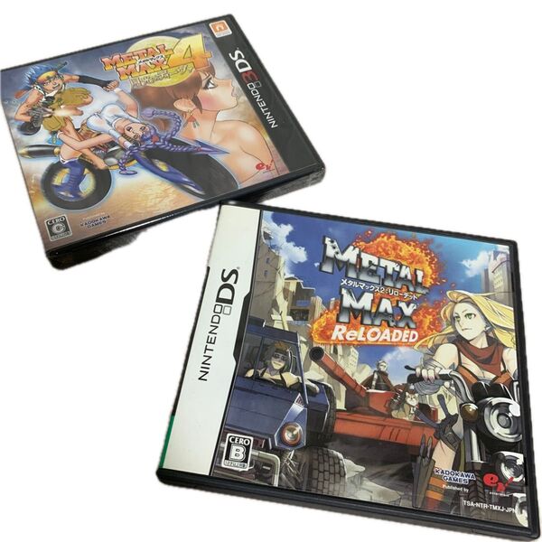 メタルマックス2リローデッド ・メタルマックス4 月光のディーヴァ Nintendo DS ソフト