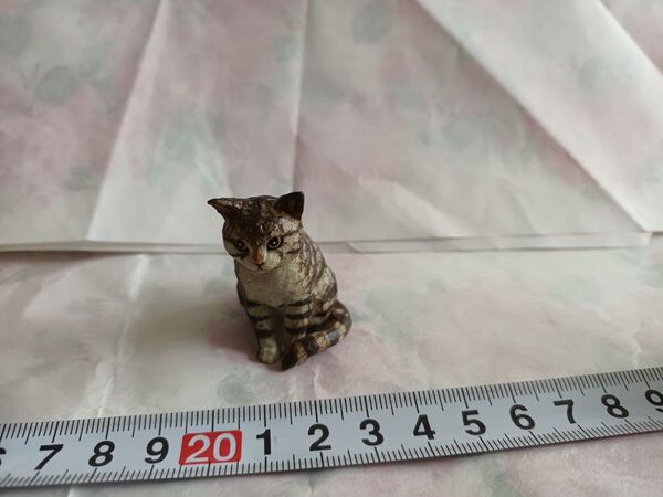 はしもとみお 猫の彫刻 フィギュア ネコ ガチャ 猫の彫刻2 ネコの彫刻 ねこ キジトラ