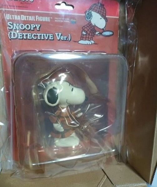 UDF スヌーピー シャーロックホームズ 探偵 フィギュア ピーナッツ Peanuts SNOOPY
