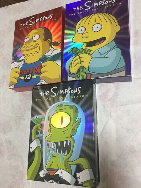 THE SIMPSONS ザ・シンプソンズ DVDコレクターズBOX 日本語 吹き替え 字幕付き シーズン12 13 14 正規品