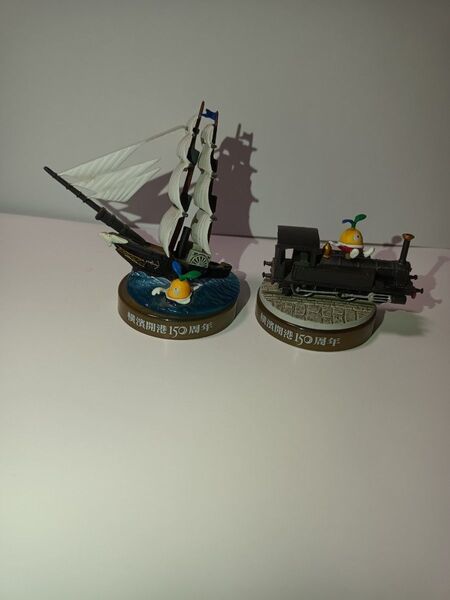 海洋堂 横浜 黒船 フィギュアみやげ 汽車 SL海洋堂 横浜開港150周年 公式 フィギュア みなとみらい