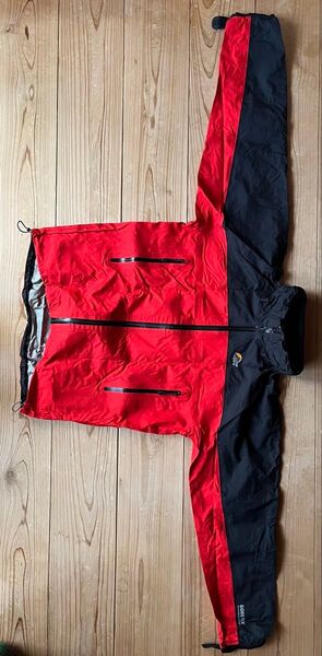 ☆未使用☆ ゴアテックス レインウェア ロウアルパイン LSM12003 GTX Performance Mサイズ Red