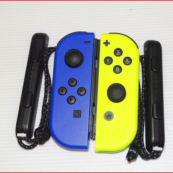 Switch ジョイコン ブルー ネオンイエロー 左右セット 任天堂 QA6543