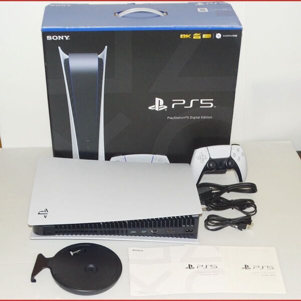 PS5 CFI-1200B01 動作確認済 デジタルエディション QA6607