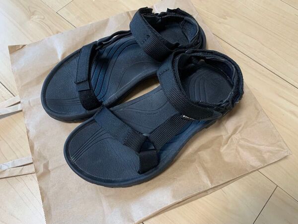 teva サンダル 軽量 ブラック アウトドア