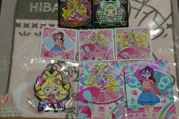 キュアアイドル 咲良うた キミプリ ラバマス シール カード