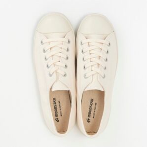 新品未使用 ムーンスター FINE VULCANIZED LITEBASKET ナチュラル 25.0cm