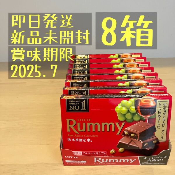 【冬季限定】ロッテ ラミーチョコレート 8箱