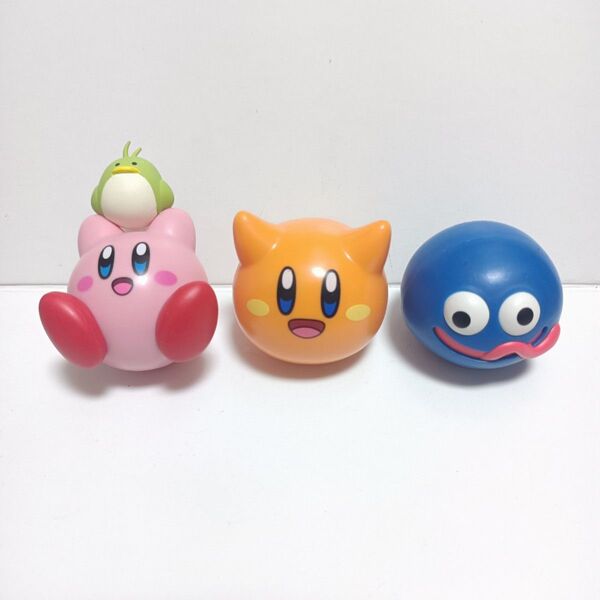 星のカービィ ゆらゆらマスコット ピッチ カービィ スカーフィ グーイ フィギュア