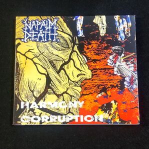 【CD輸入盤】 紙ジャケット NAPALM DEATH / harmony corruption ナパームデス イヤーエイク