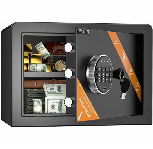 金庫 家庭用金庫 テンキー式 電子セキュリティーボックス 防犯箱