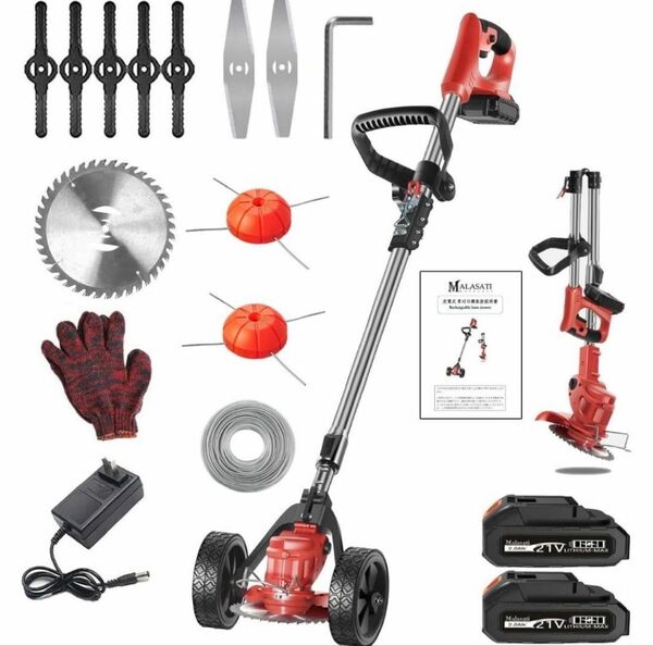 最新型 草刈り機 充電式 18vバッテリーを対応/8000w