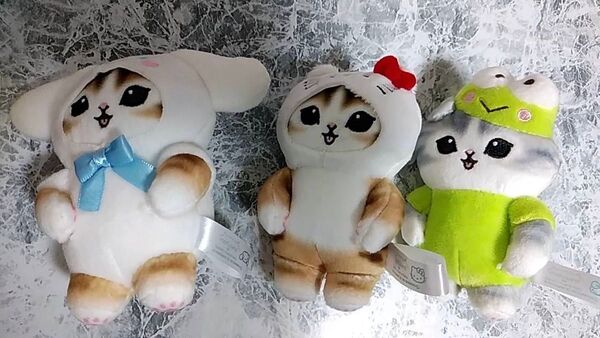 モフサンド サンリオキャラクター マスコット シナモンロール けろけろけろっぴ ハローキティー