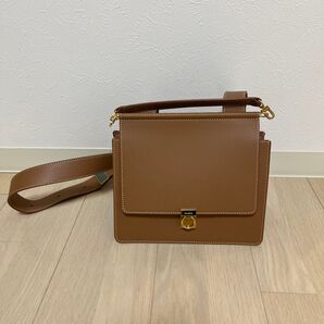 新品 未使用 ポレーヌ ポレーヌバッグ バッグ キャメル ショルダーバッグ ハンドバッグ 2WAY ブラウン系 斜め掛け