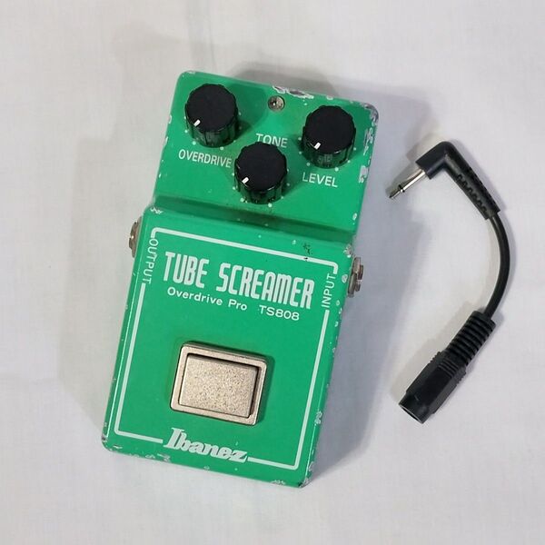 Ibanez Tubescreamer Overdrive Pro TS808 動作確認済み 電源変換ケーブル付属