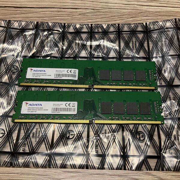 A-DATA DDR4 3200Mhz 32GB 2枚 64GBセット