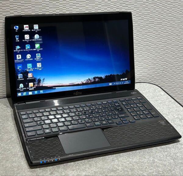 ◇富士通◇ノートPC◇LIFEBOOK◇タッチパネル◇15.6型ワイド◇DVD◇