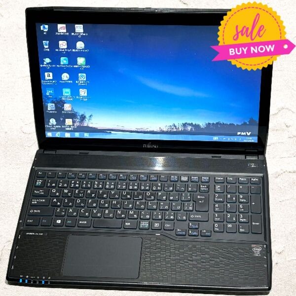 ◇富士通◇ノートPC◇LIFEBOOK◇タッチパネル◇15.6型ワイド◇DVD◇