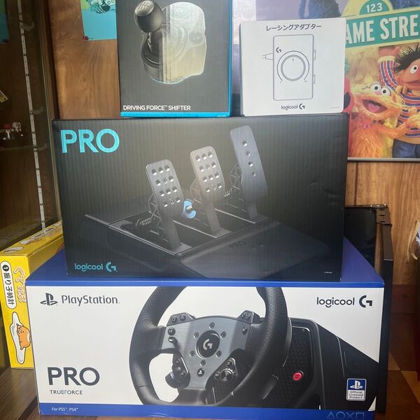 Logicool G PRO Racing wheelハンコン4点セット
