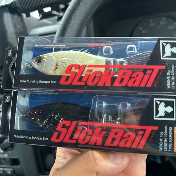 ジャッカル スリックベイト JACKALL SLICK BAIT 新色 セット ブラックピラクル ボーンスペシャル