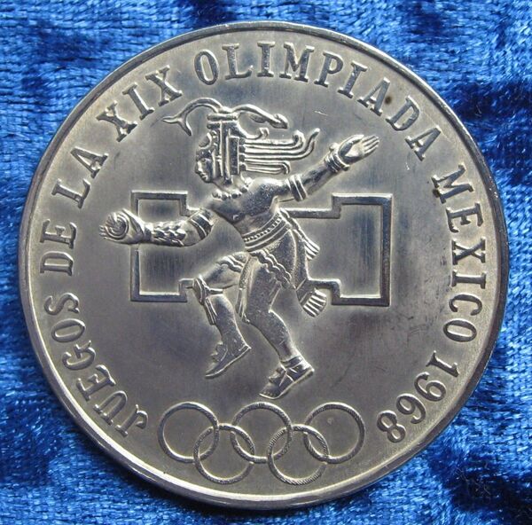★ メキシコ オリンピック25ペソ銀貨