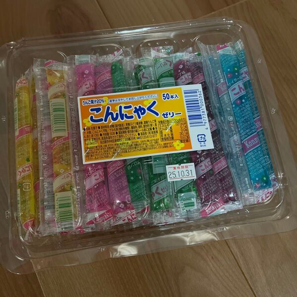 こんにゃくゼリー50本入り お菓子