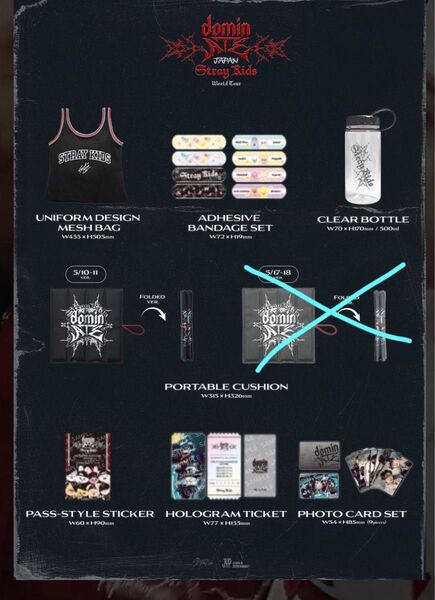 スキズ アプグレグッズ straykids VIP 特典 トレカ ボトル