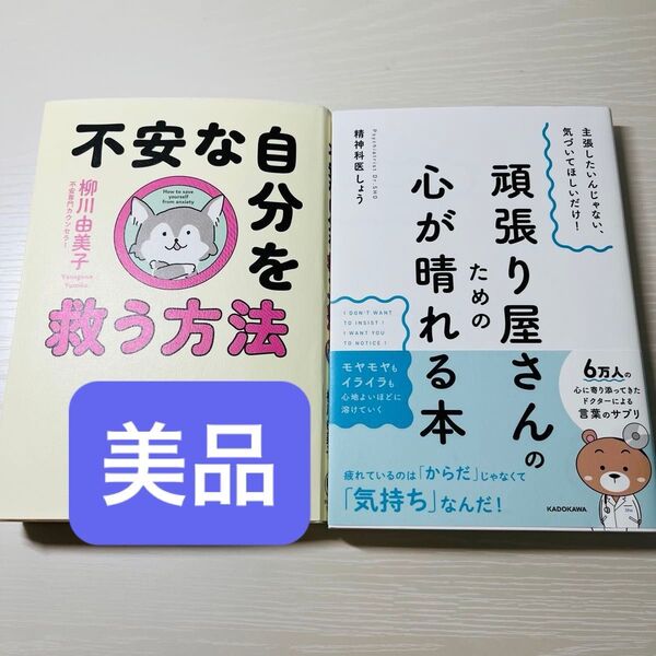 【美品】頑張り屋さんのための心が晴れる本 精神科医しょう★不安な自分を救う方法 柳川由美子