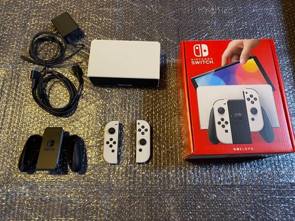(注意 本体ありません) Nintendo Switch 有機ELモデル 周辺機器のみ