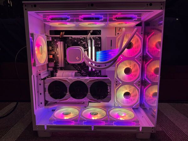 自作ゲーミングPC Ryzen7 5800X GTX1080ti Windows11 NZXT ホワイト