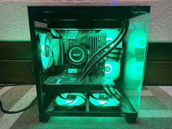 自作ゲーミングPC Ryzen5 5500 RTX2080SUPER RAZER風 Windows11 正規ライセンス