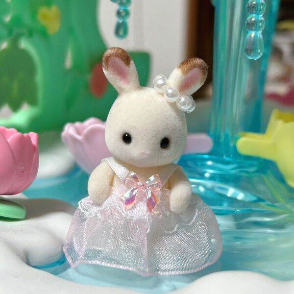 シルバニアファミリー ドレス 赤ちゃん ピンク ハンドメイド