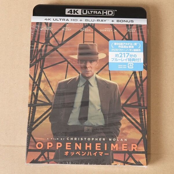 【4K ULTRA HD】 オッペンハイマー (4K ULTRA HD+ブルーレイ) 4K UHD BluRay