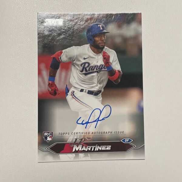 【topps】STADIUM CLUB 2024 J.P MARTINEZ直筆サインカード