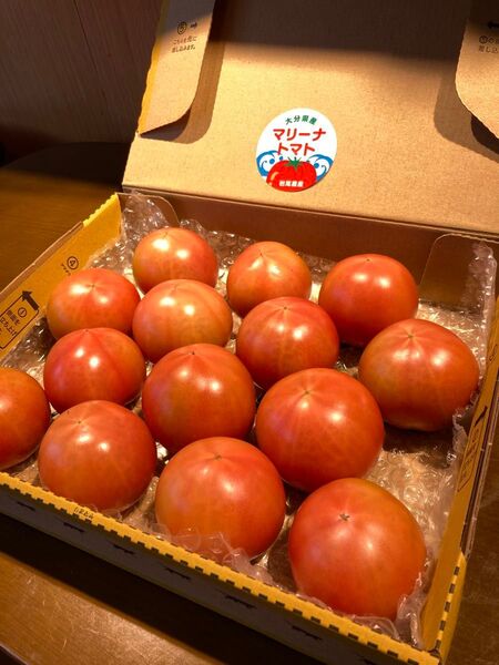 【シーズン終盤値引】海水栽培 高糖度トマト 大分県産 1kg