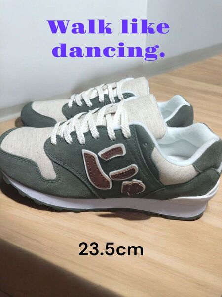 SANGACIO Walk like dancing. スニーカー 23.5cm にゅ